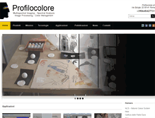 Tablet Screenshot of profilocolore.com